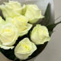 7 белых роз фото 4